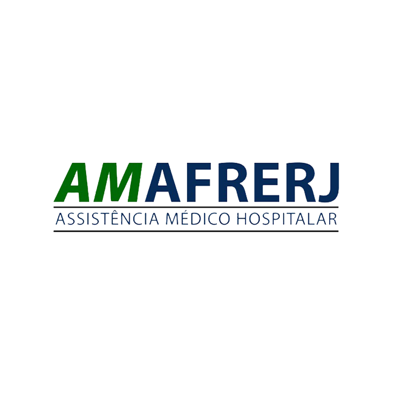 Logomarca do plano AMAFRERJ Saúde
